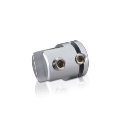 Pince en Aluminium Latérale - ∅ 16 mm - Pour Fixation Suspendue par Câble de 3 mm
