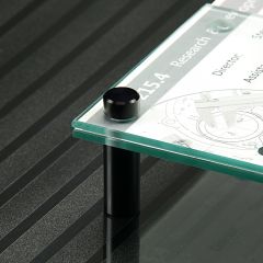 Tête Arrondie - ∅ 50 mm - Hauteur : 2.50 mm en Aluminium Anodisé Naturel