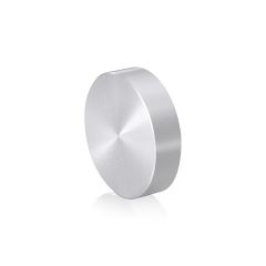 Tête - ∅ 50 mm - Hauteur : 16 mm - Filetage 5/16'' Aluminium Anodidé Brillant