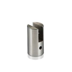 Fourchette de Fixation en Inox Premium pour un Support - ∅ 12 mm - Longueur : 24 mm pour Support de 5 mm d'Epaisseur - Pour Fixation Suspendue par Câble