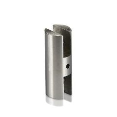 Fourchette de Fixation en Inox Premium pour deux Support - ∅ 12 mm - Longueur : 34 mm pour Support de 4 mm d'Epaisseur - Pour Fixation Suspendue par Câble