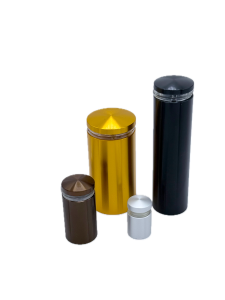 Fixation Murale avec Entretoise - Aluminium Anodisé Naturel -  180 variantes possibles