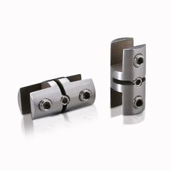 Pince Latérale Double en Inox Premium - ∅ 16 mm - Pour Fixation suspendue par Câble
