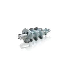 Cheville Rapide en Zinc avec Vis Combinée 10/24'' - Pour Cloison Sèche