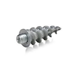 Cheville Rapide en Zinc avec Vis Combinée 5/16'' - Pour Cloison Sèche