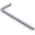 Clé Allen 2 mm pour vis pointeau M4