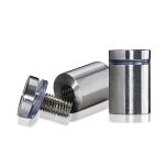 Fixation Murale avec Entretoise - Inox Premium Brossé - ∅ 22 mm - Entretoise : 25 mm 