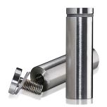 Fixation Murale avec Entretoise - Inox Premium Brossé - ∅ 22 mm - Entretoise : 65 mm 