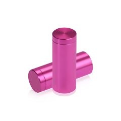 Fixation Murale avec Entretoise - Aluminium Anodisé - ∅ 16 mm - Entretoise : 38 mm - Rose