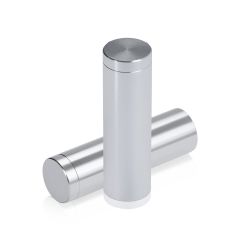 Fixation Murale avec Entretoise - Aluminium Anodisé - ∅ 16 mm - Entretoise : 50 mm - Gris