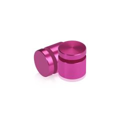 Fixation Murale avec Entretoise - Aluminium Anodisé - ∅ 19 mm - Entretoise : 12 mm - Rose