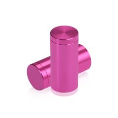 Fixation Murale avec Entretoise - Aluminium Anodisé - ∅ 19 mm - Entretoise : 38 mm - Rose