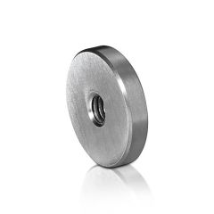 Entretoise - ∅ 30 mm - Longueur : 6 mm - Inox Brossé