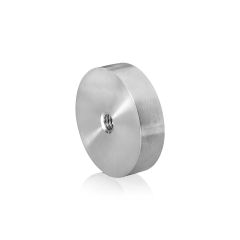 Entretoise - ∅ 50 mm - Longueur : 12.5 mm - Inox Brossé