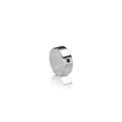 Tête - ∅ 19 mm - Tête Sécurisée - Hauteur : 6 mm - Inox Poli