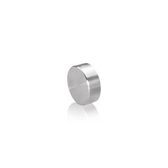 Tête - ∅ 19 mm - Hauteur : 9 mm - Filetage : 1/4''-20 en Inox Brossé