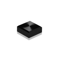 Tête Carrée 19 mm - Hauteur : 9 mm - Aluminium Noir