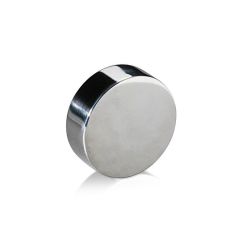 Tête - ∅ 38 mm - Hauteur : 12 mm - Inox Poli