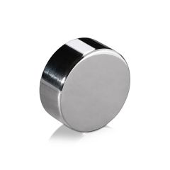 Tête - ∅ 30 mm - Hauteur : 12 mm - Inox Poli