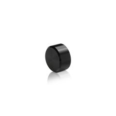 Tête - ∅ 19 mm - Hauteur : 6 mm - Aluminium Noir