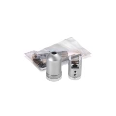 Kit de Fixation Suspendue par Tige pour le plafond en Aluminium Anodisé Naturel