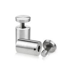 Fixation Murale Latérale - Inox Premium Brossé - ∅ 25 mm - Entretoise : 38 mm