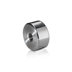 Entretoise - ∅ 25 mm - Longueur : 12.5 mm - Inox Poli