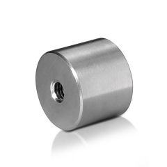 Entretoise - ∅ 30 mm - Longueur : 25 mm - Inox Brossé 1 Extrémité Filetée