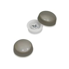 Snap-Cap pour Vis x #6 & #8 - Gris Argent Brillant