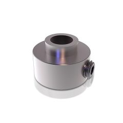 Support 1 Etagère en Inox Premium - ∅ 16 mm pour Signalétique Suspendue par Tige