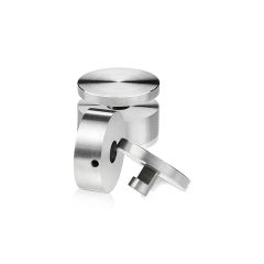 Fixation Murale Latérale - Inox Premium Brossé - ∅ 38 mm - Entretoise : 12 mm