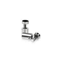 Fixation Murale Latérale - Inox Premium Poli - ∅ 12 mm - Entretoise : 19 mm