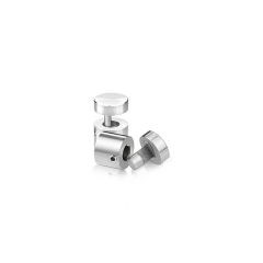 Fixation Murale Latérale - Inox Premium Brossé - ∅ 16 mm - Entretoise : 12 mm