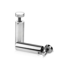 Fixation Murale Latérale - Inox Premium Poli - ∅ 16 mm - Entretoise : 50 mm