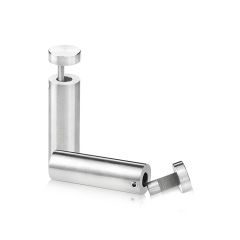 Fixation Murale Latérale - Inox Premium Brossé - ∅ 16 mm - Entretoise : 50 mm