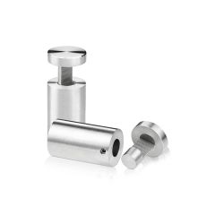 Fixation Murale Latérale - Inox Premium Brossé - ∅ 22 mm - Entretoise : 38 mm