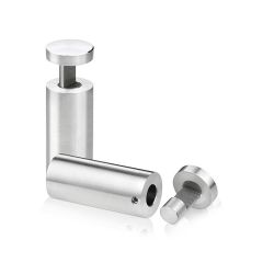 Fixation Murale Latérale - Inox Premium Brossé - ∅ 22 mm - Entretoise : 50 mm