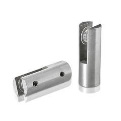 Pince de Fixation en Inox Premium pour Signalétique Suspendue par Câble pour Support de 6.4 mm