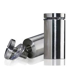 Fixation Murale avec Entretoise - Inox Premium Brossé - ∅ 25 mm - Entretoise : 45 mm