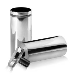 Fixation Murale avec Entretoise - Inox Premium Poli - ∅ 30 mm - Entretoise : 65 mm