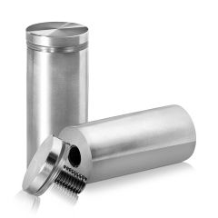 Fixation Murale avec Entretoise - Inox Premium Brossé - ∅ 30 mm - Entretoise : 65 mm