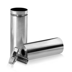 Fixation Murale avec Entretoise - Inox Premium Poli - ∅ 25 mm - Entretoise : 65 mm 