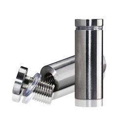 Fixation Murale avec Entretoise - Inox Premium Brossé - ∅ 19 mm - Entretoise : 45 mm