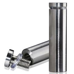 Fixation Murale avec Entretoise - Inox Premium Brossé - ∅ 19 mm - Entretoise : 65 mm 