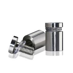 Fixation Murale avec Entretoise - Inox Premium Brossé - ∅ 19 mm - Entretoise : 20 mm 