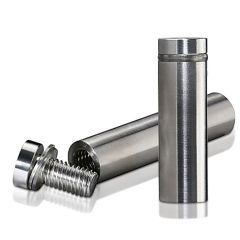 Fixation Murale avec Entretoise - Inox Premium Brossé - ∅ 16 mm - Entretoise : 45 mm 