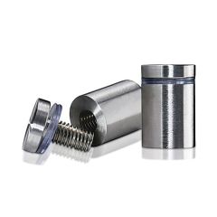 Fixation Murale avec Entretoise - Inox Premium Brossé - ∅ 22 mm - Entretoise : 25 mm 